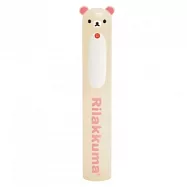 San-X 懶熊夏日生活系列隨身旅行牙刷組。懶妹