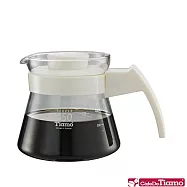 Tiamo 玻璃壺 450cc【白色】1-3杯份 (HG2210 W)
