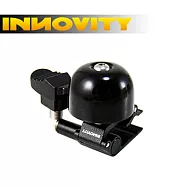 INNOVITY 經典造型 迷你 自行車專用 免工具安裝 手撥鈴鐺 [IN-ABB]黑