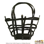 【布藝漾小舖】純手工頂級皮革籃(大)-黑色