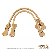 【布藝漾小舖】純手工頂級曲線下片包心提把原色