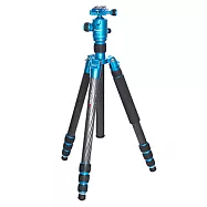 Kingjue CC-288 + QF-1 炫彩 碳纖維系列炫彩藍