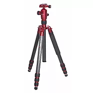 Kingjue CC-288 + QF-1 炫彩 碳纖維系列炫彩紅