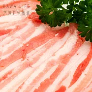 【KAWA巧活】能量豬 五花火鍋肉片200g