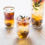 【JIA品家】官帽 心淨如水雙層玻璃杯 2入禮盒組