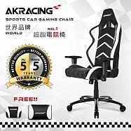 AKRACING超跑電競椅旗艦款-GT99 Ranger 白