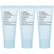 【即期良品】ESTEE LAUDER 雅詩蘭黛 細緻煥采雙效淨化潔面乳(30ml)*3(公司貨)