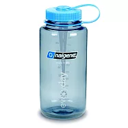 Nalgene 寬嘴水壼(1000cc)(7色可選)煙霧灰