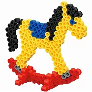 《Hama 幼兒大拼豆》幼兒大豆豆專用透明模型板-搖搖馬