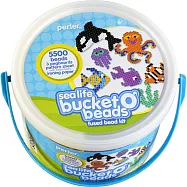 《Perler 拼拼豆豆》海洋生物 5,500 顆拼豆組合桶