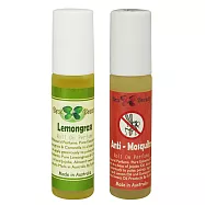 Body Temple清新防蚊精油滾珠棒9ml+蚊蟲剋星精油滾珠棒9ml