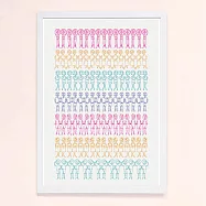 【摩達客】西班牙知名插畫家Judy Kaufmann藝術創作海報掛畫裝飾畫 (附Judy本人簽名)(含木框)複製好友