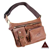 【H-CT】可拆式設計真皮腰包(A196-Z)