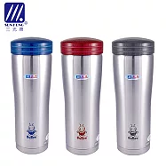 【三光牌】新妙用雙層真空不鏽鋼保溫杯 500cc /無烤漆/顏色隨機(F-500ES)