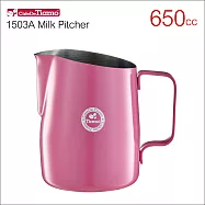 Tiamo 1503A 斜口拉花杯(圓口)650cc (HC7109)粉紅(PK)