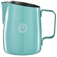 Tiamo 1503B 斜口拉花杯(尖口)650cc (HC7110)蒂芬妮藍(TB)