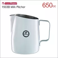 Tiamo 1503B 斜口拉花杯(尖口)650cc (HC7110)白色(W)