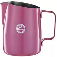 Tiamo 1431B 斜口拉花杯(尖口)450cc (HC7107)粉紅(PK)