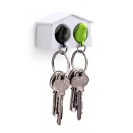 QUALY 迷你雀兒愛巢(白屋+綠鳥+黑鳥)