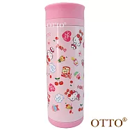 Hello Kitty真空保溫杯350ml粉