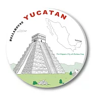 神奇陶瓷吸水杯墊_墨西哥 馬雅文化遺址