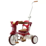 【親子良品】日本iimo 兒童三輪車#02 (升級版折疊款) - 紅色