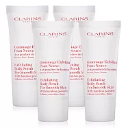 CLARINS 克蘭詩 竹子精華去角質霜(30ml)x4-公司貨
