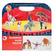 比利時 EGMONT TOYS 艾格蒙繪本風遊戲磁貼書 - 馬戲團