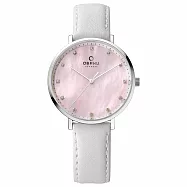 OBAKU 晨染無暇時尚皮帶錶-V186LXCPRW