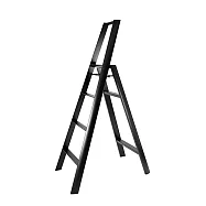 【長谷川Hasegawa設計好梯】Lucano設計傢俱梯 四階黑色-4階(108cm)