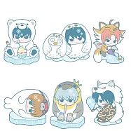 代理 銀魂 哈達王子與冰雪動物篇 橡膠吊飾 全6種 1中盒6入