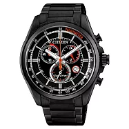 CITIZEN 轉移時空三眼時尚男錶-AT2136-87E