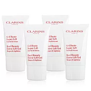 CLARINS 克蘭詩 牛奶果美胸精華超越正貨容量組(15ml)X4-公司貨