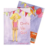 比利時 EGMONT TOYS 艾格蒙繪本風口袋遊戲磁鐵書 - 換裝女孩