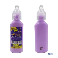 愛玩色 兒童無毒彩繪玻璃貼- 彩膠筆 22 ML - 色號 24 單支-台灣製
