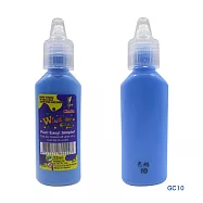愛玩色 兒童無毒彩繪玻璃貼- 彩膠筆 22 ML - 色號 10 單支-台灣製
