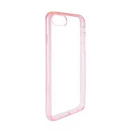 Ozaki O!coat Crystal+ iPhone 7 吸震邊框保護殼-透粉色