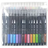 ACE英士彩繪毛筆16色組