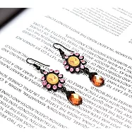 Bear & Color著色【維多莉亞女王】古著耳環