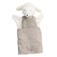 【安垛小姐】法國 Moulin Roty 歡樂家庭_ Albert 綿羊_手偶 25cm