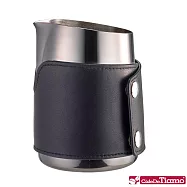 Tiamo 1431B 無柄斜口拉花杯(鈦黑)(尖口) 450cc (HC7112TBK)