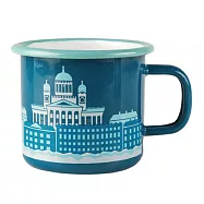 【芬蘭Muurla】海港琺瑯馬克杯370cc-咖啡杯/琺瑯杯