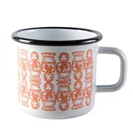 【芬蘭Muurla】俄羅斯娃娃琺瑯馬克杯370cc-咖啡杯/琺瑯杯