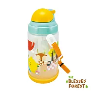 祝福森林 無毒彈跳水壺650CC -檸檬黃