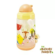 祝福森林 無毒彈跳水壺650CC -粉膚