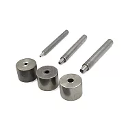 糊塗鞋匠 優質鞋材 N143 台灣製造 台製雞眼扣手敲安裝工具(2支/組) A01