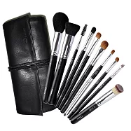 【Galatea葛拉蒂】天顏系列 70%貂毛10支裝專業刷具組(彩妝刷具/刷具/化妝刷/眼影刷/蜜粉刷/修容刷/粉底刷)