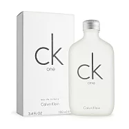 Calvin Klein CK ONE中性淡香水(100ml)-公司貨
