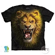 【摩達客】美國進口The Mountain 亞洲獅王 純棉環保短袖T恤 S 青少年版