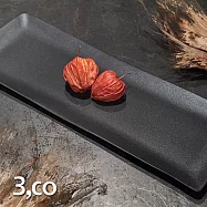 【3,co】海洋長方盤(大) - 黑